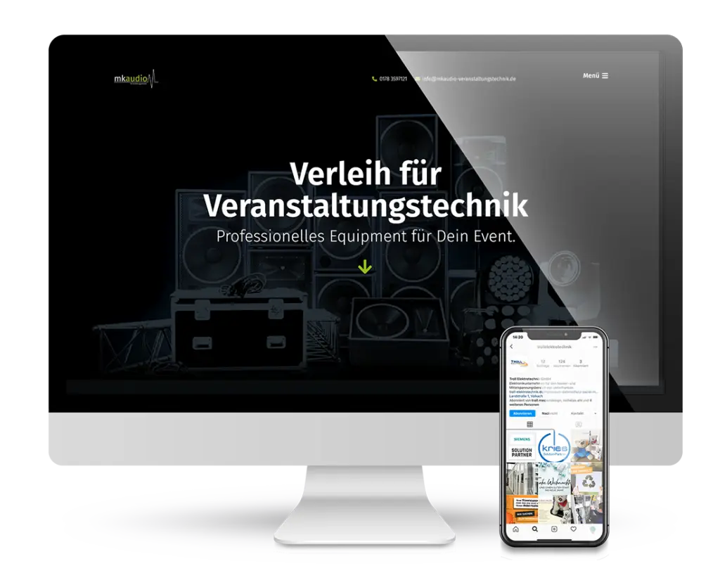 Collage Webdesign
